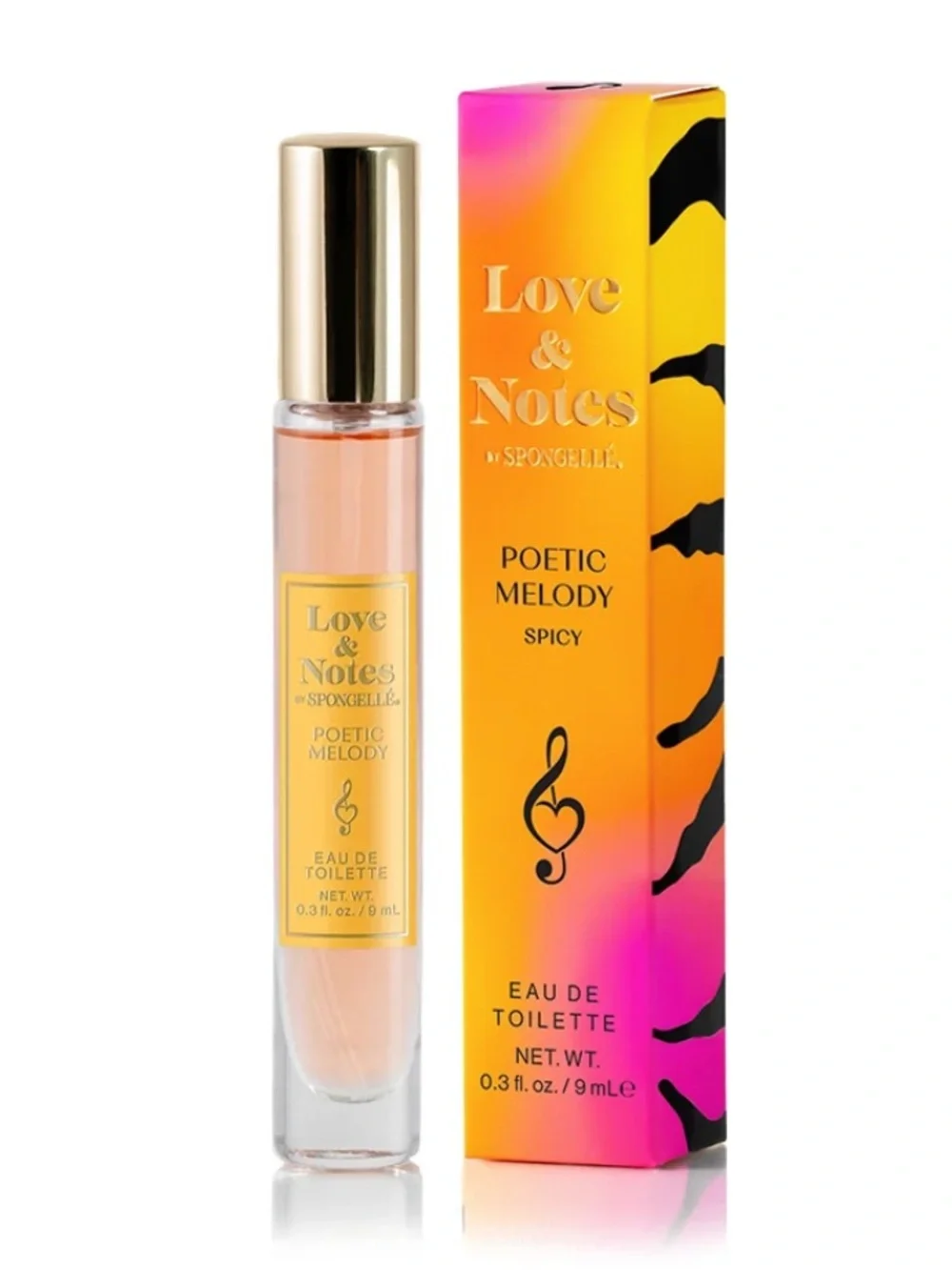 Spongelle Love & Notes Poetic Melody Travel Spray 9ml BRAND NEW IN BOX